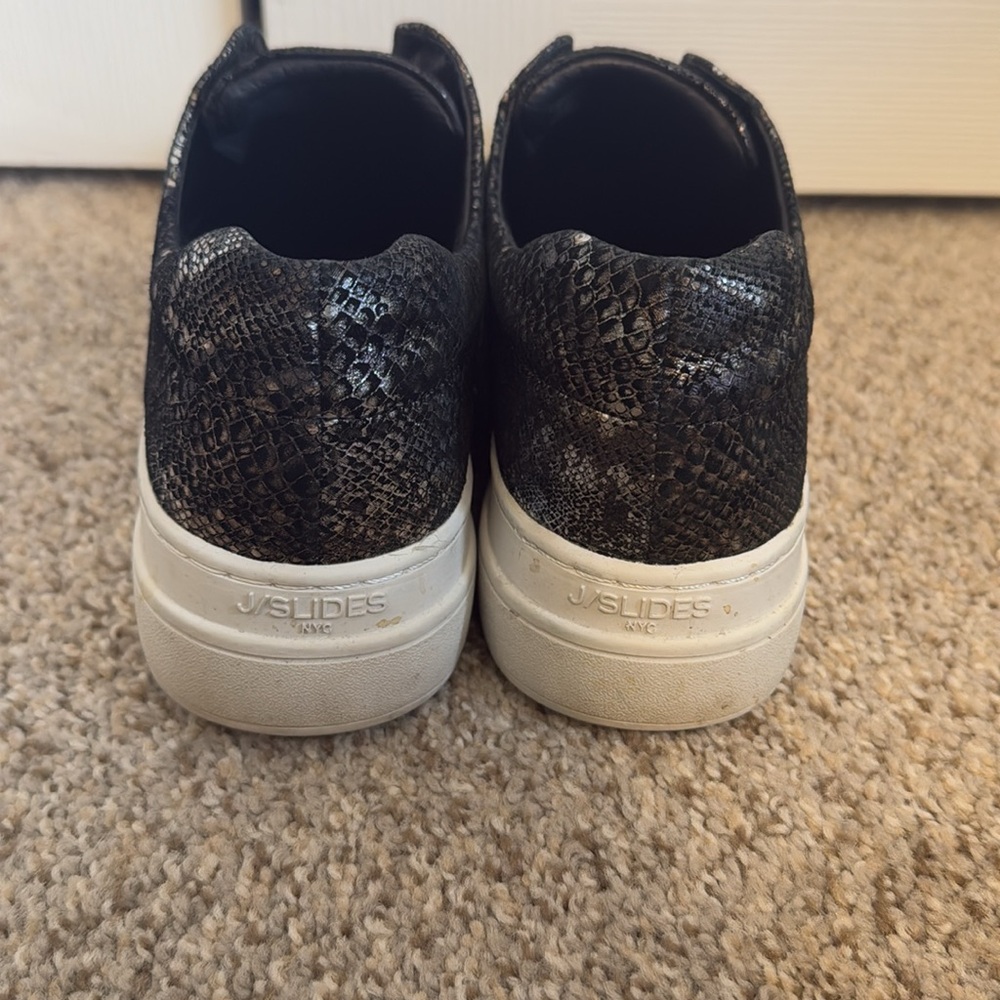 J/Slides Snake Print Sneakers Size 7.5 - image 5
